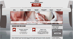 Desktop Screenshot of boucherie-pachot.com